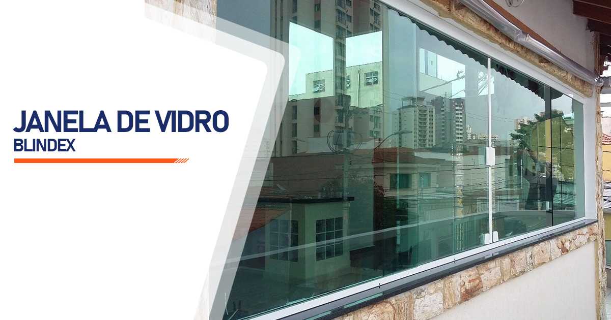 Janela De Vidro Blindex