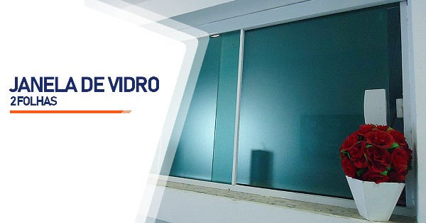 Janela De Vidro 2 Folhas SP Zona Sul